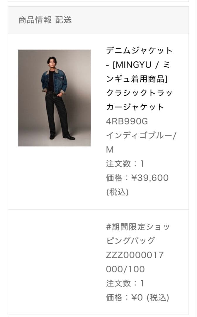 クラシックトラッカージャケット　Mサイズ