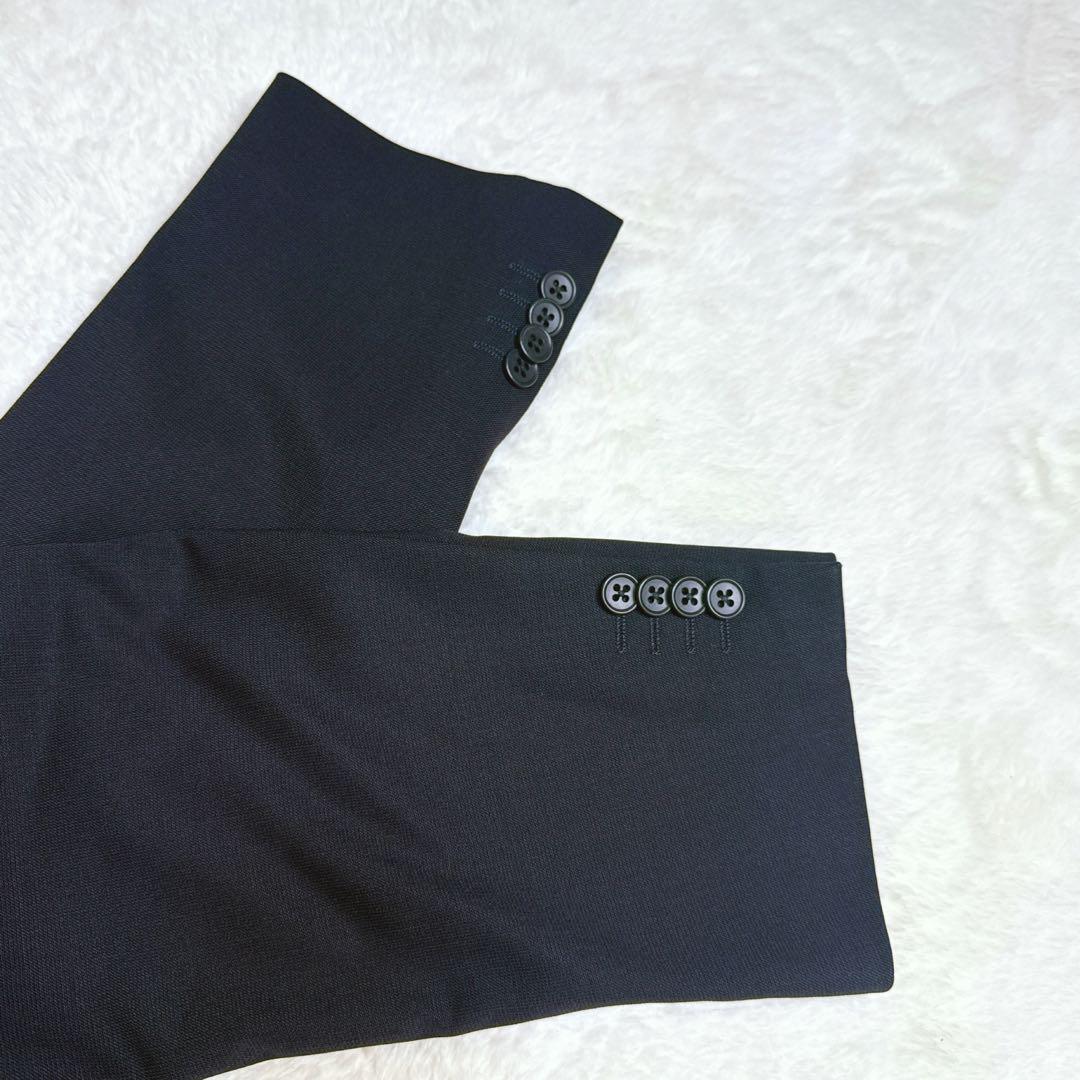 希少サイズ✨【REGAL】リーガル スーツ セットアップ 3点 ネイビー