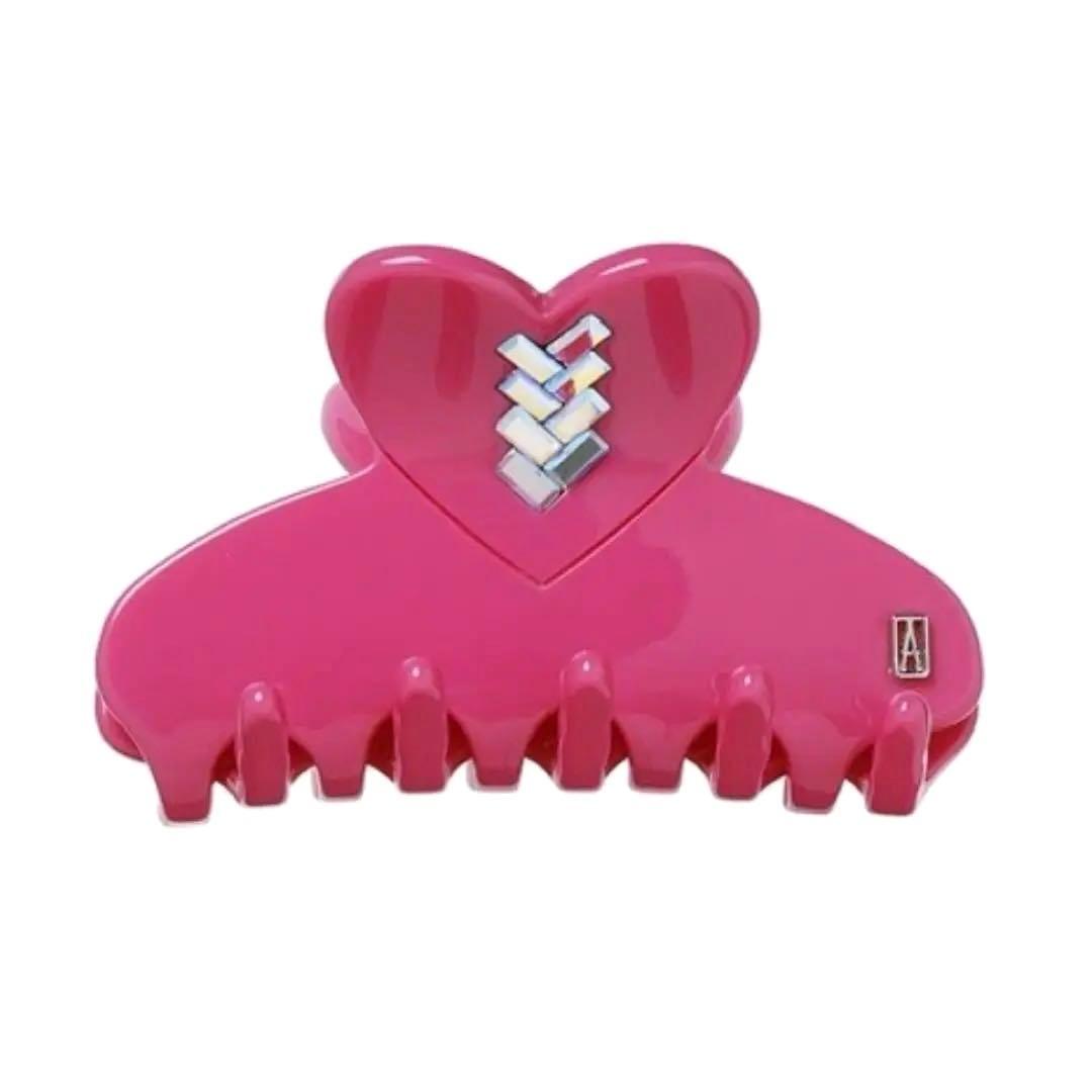 アレクサンドルドゥパリ ヘアクリップ S ピンク