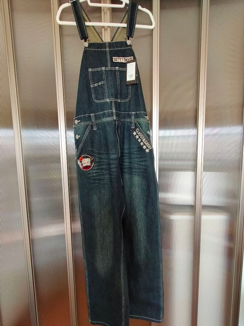 HARAKIRI ハラキリ Betty Boop ベティ コラボ オーバーオール