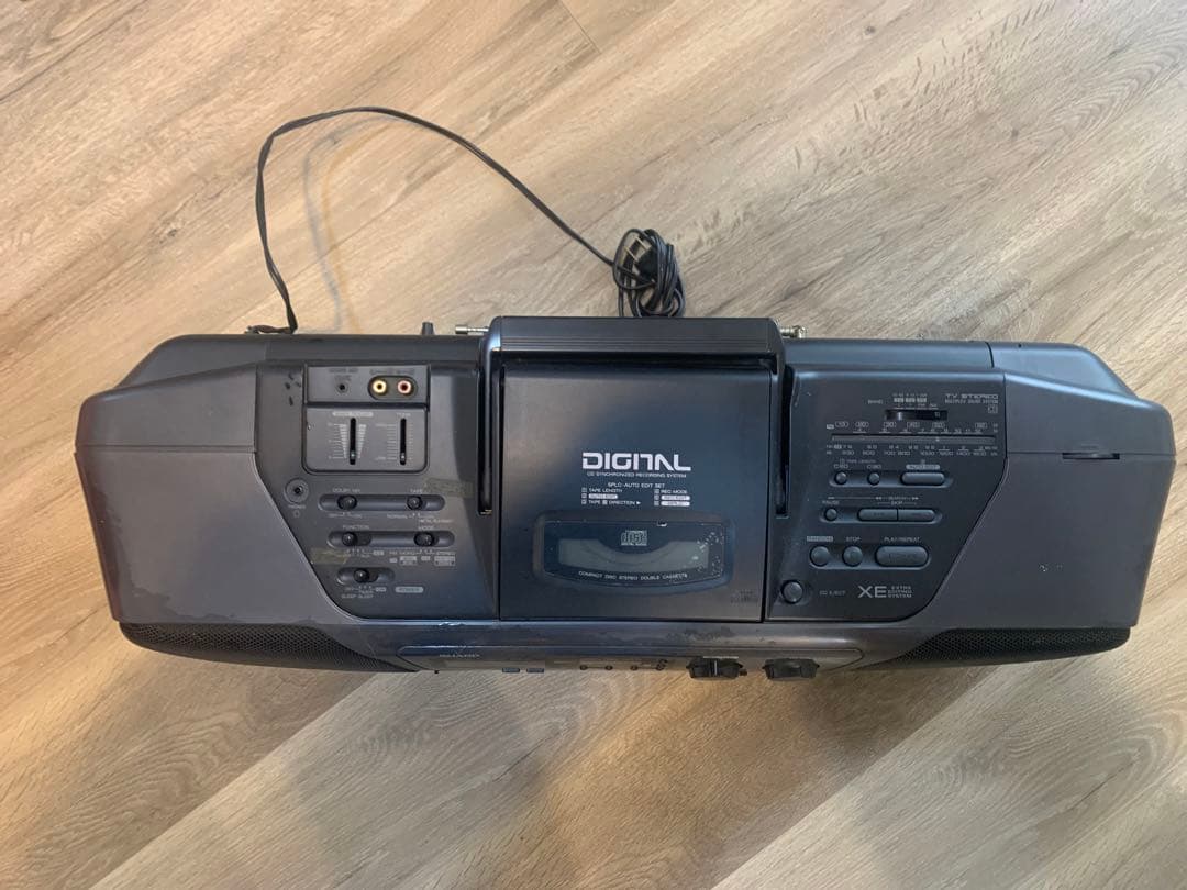 シャープラジカセ、made in Japan