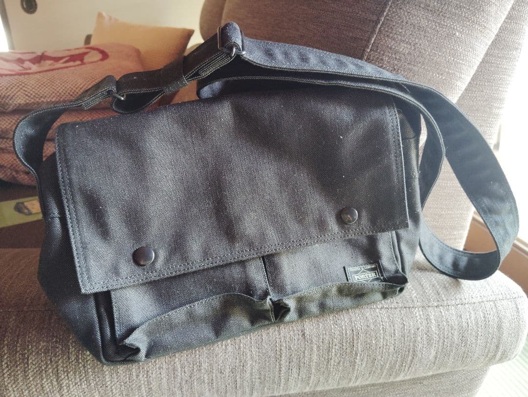 未使用美品/PORTER吉田カバンメッセンジャーバッグ