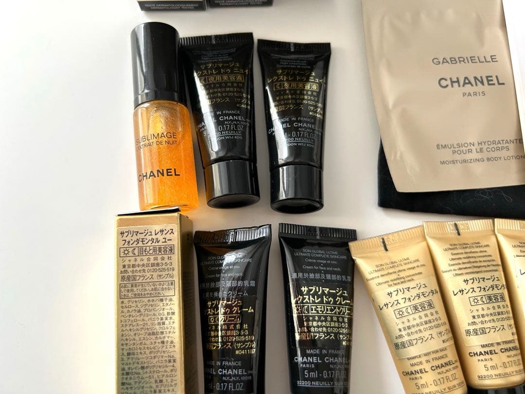 CHANEL SUBLIMAGE サブリマージュサンプル