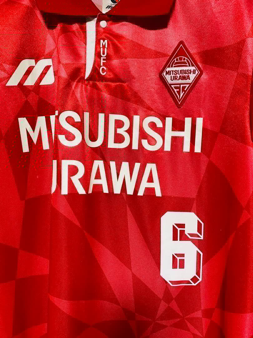 1993浦和レッズユニフォーム　Lサイズ　　ミズノ　半袖　古着