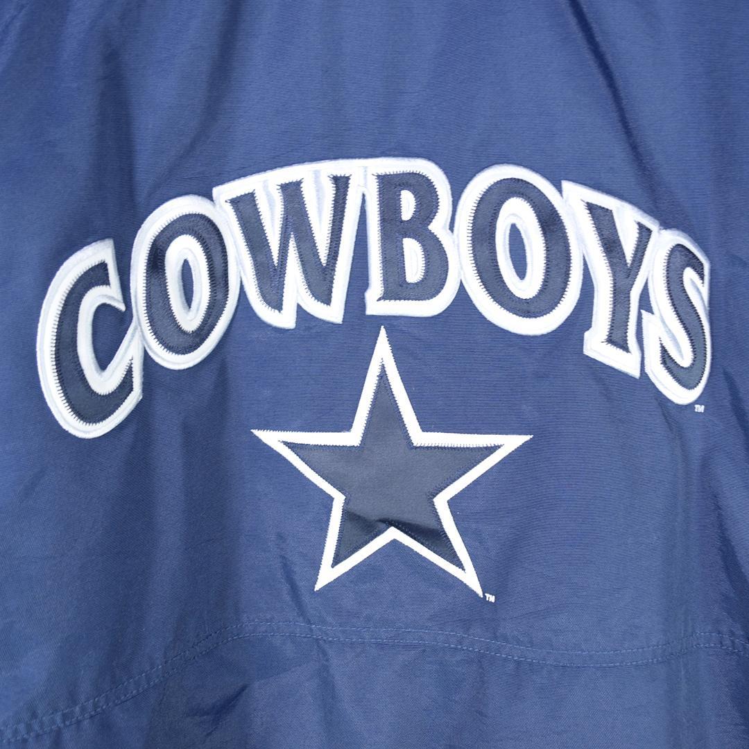 ナイキ プロライン NFL ダラスカウボーイズ ナイロンジャケット 中綿 古着