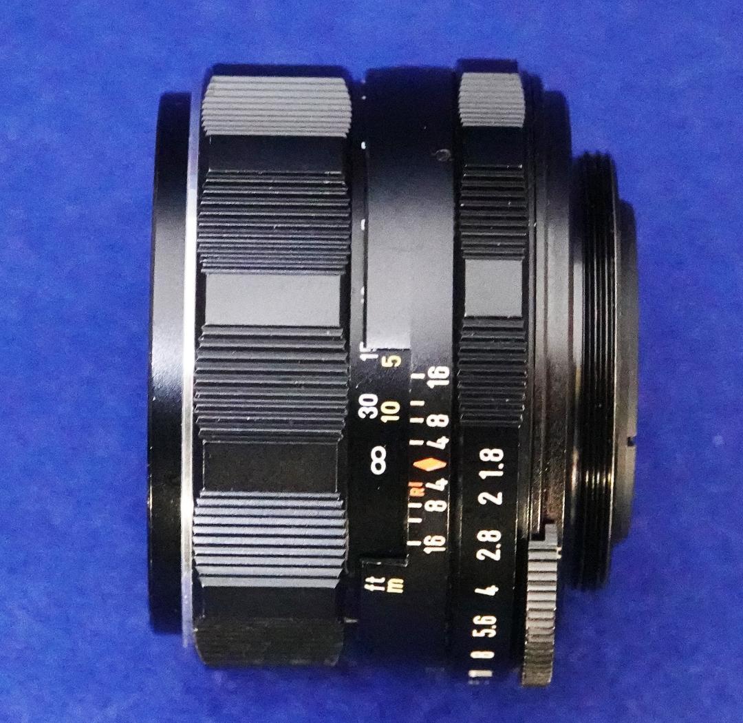 1564690　特級虹色フレア　後期型Super-Takumar　F1.8/55