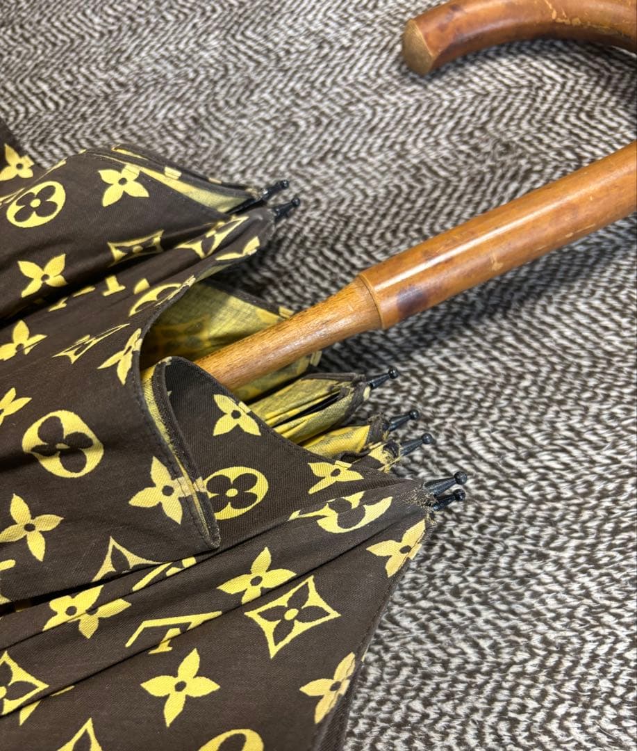 ルイヴィトン　モノグラム　傘　アンティーク