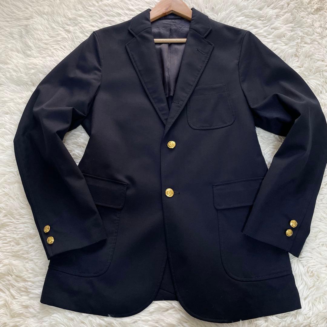 極美品✨ビームスプラス　CORDURA 紺ブレ　金ボタン　21年製　S