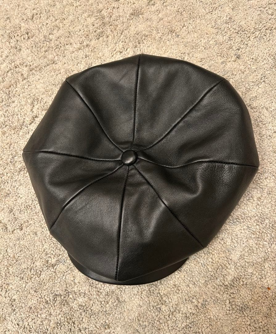 ReqHatter ラムレザーキャスケット