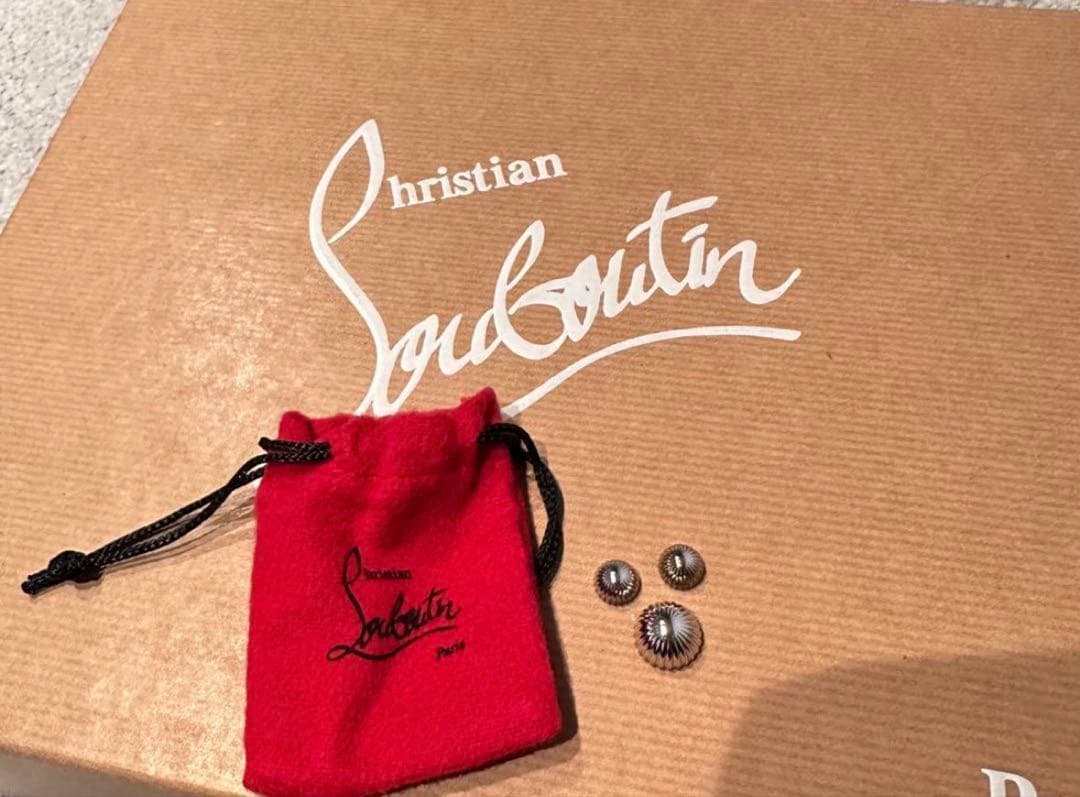 Christian Louboutin カタコニコサンダル　デニム