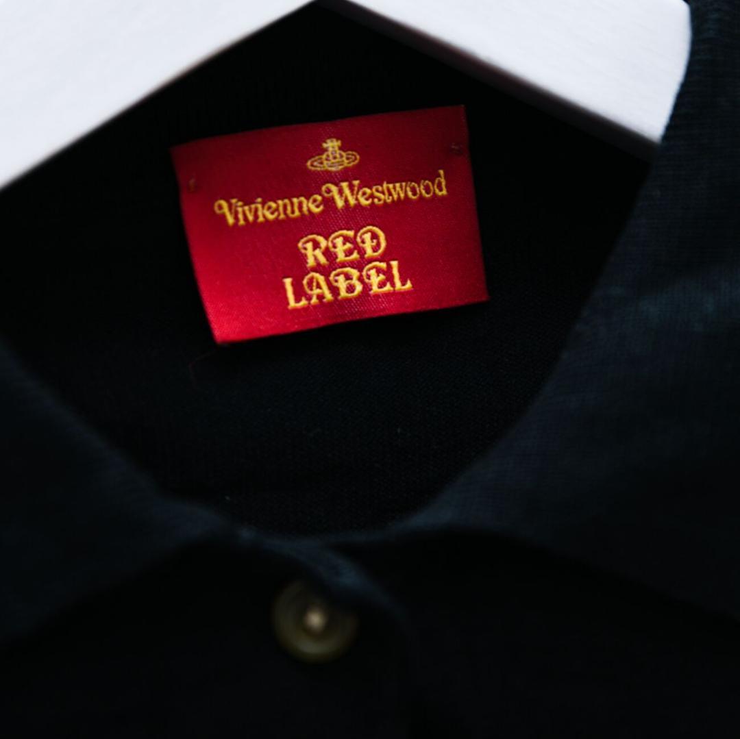 Vivienne Westwood RED LABELポロシャツ 刺繍ロゴ付き