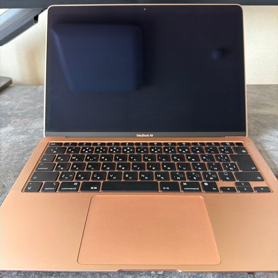 【初期化済&バッテリー90%】MacBook Air M1モデル　ローズゴールド