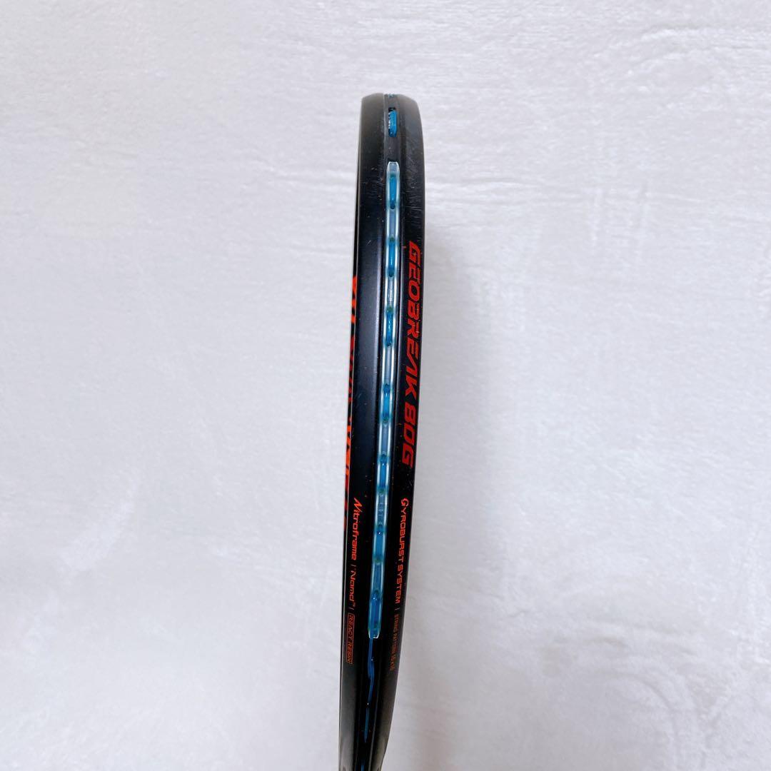 美品　YONEX　ジオブレイク80G　レッド　ブラック　ストローク専用モデル　黒