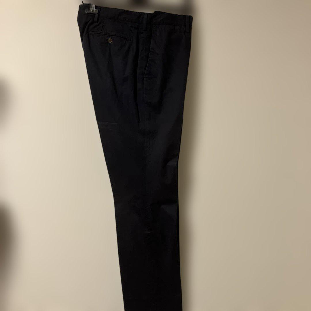 RALPH LAUREN purple labelコットンパンツ34ネイビー