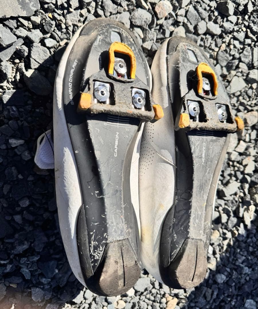 シマノ　ビンディングシューズ　RC7 42 カーボン　ホワイト　BOA