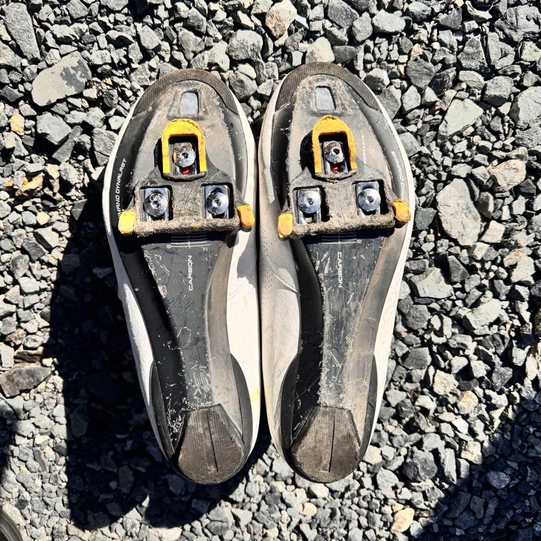 シマノ　ビンディングシューズ　RC7 42 カーボン　ホワイト　BOA