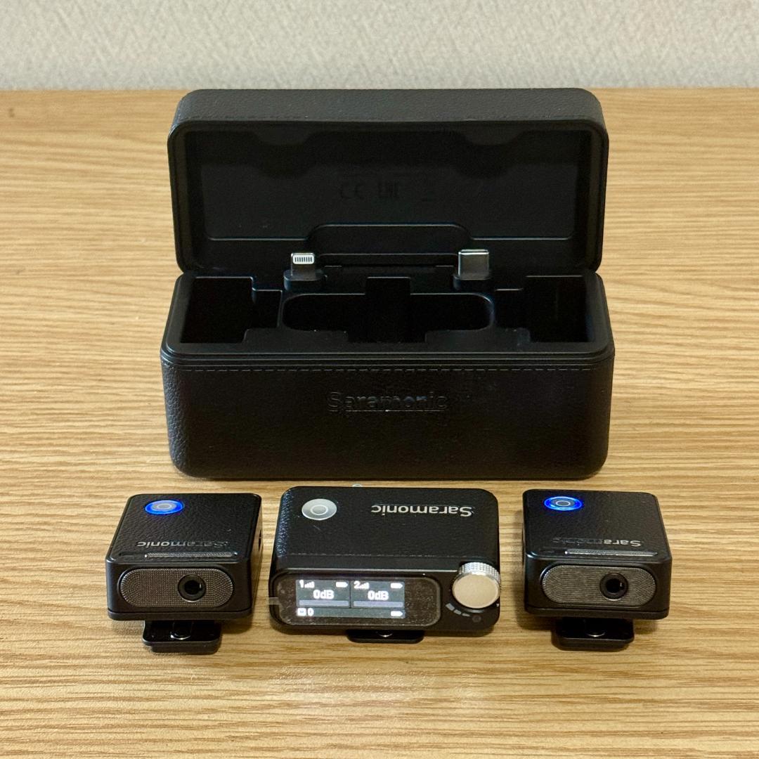 Saramonic Ultra 2ch + SR-CA Sony ホットシュー