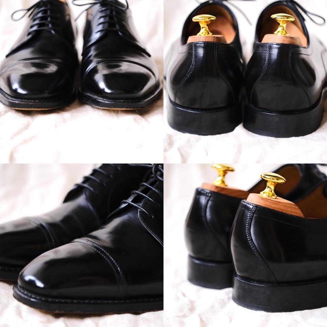 美品SalvatoreFerragamoストレートチップTRAMEZZA65EE