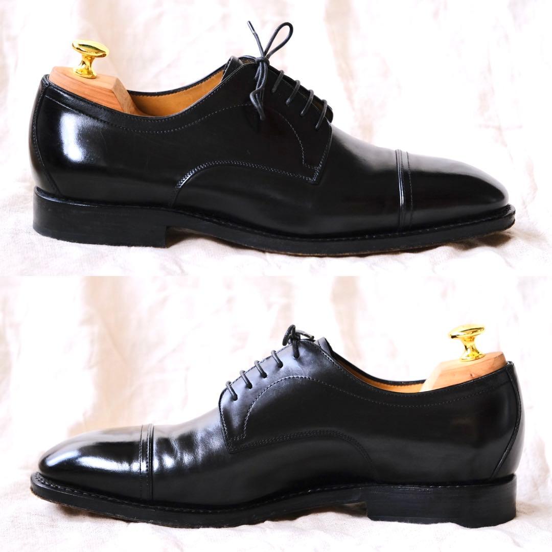 美品SalvatoreFerragamoストレートチップTRAMEZZA65EE