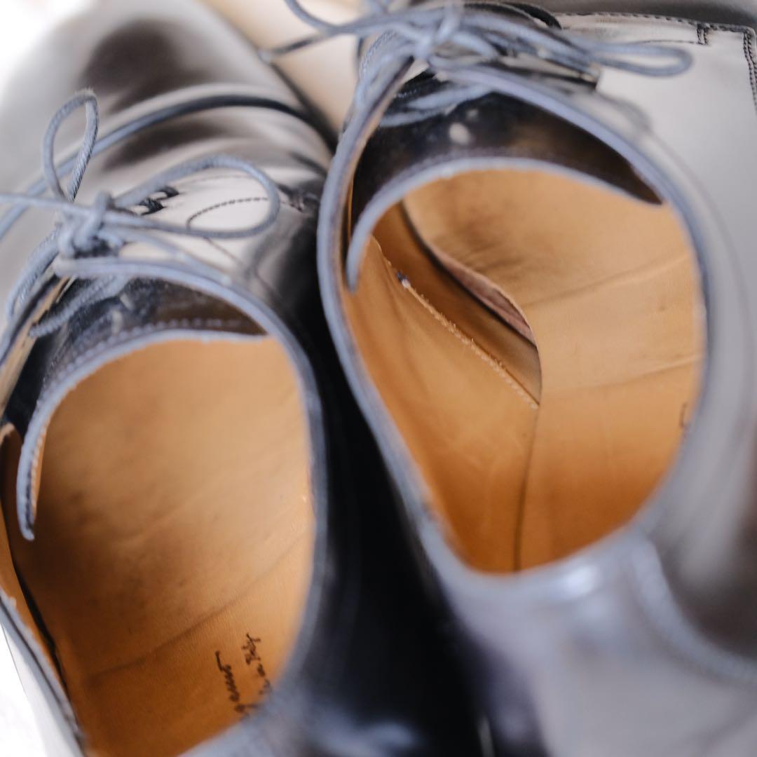 美品SalvatoreFerragamoストレートチップTRAMEZZA65EE