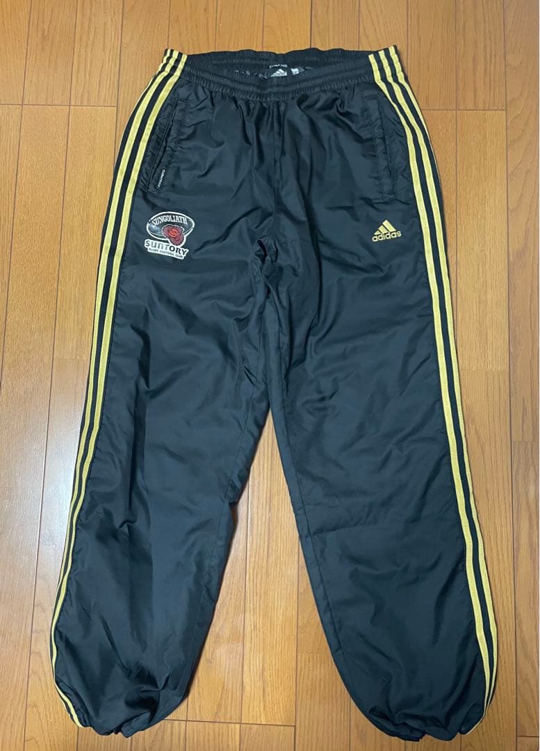 adidas製　サントリー サンゴリアス ウォームアップスーツ