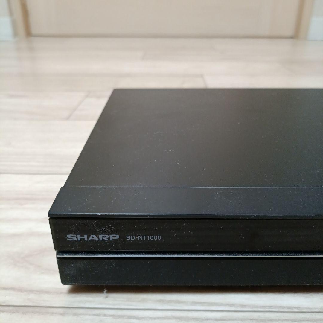 3番組同時録画！SHARP AQUOS ブルーレイ BD-NT1000 1TB