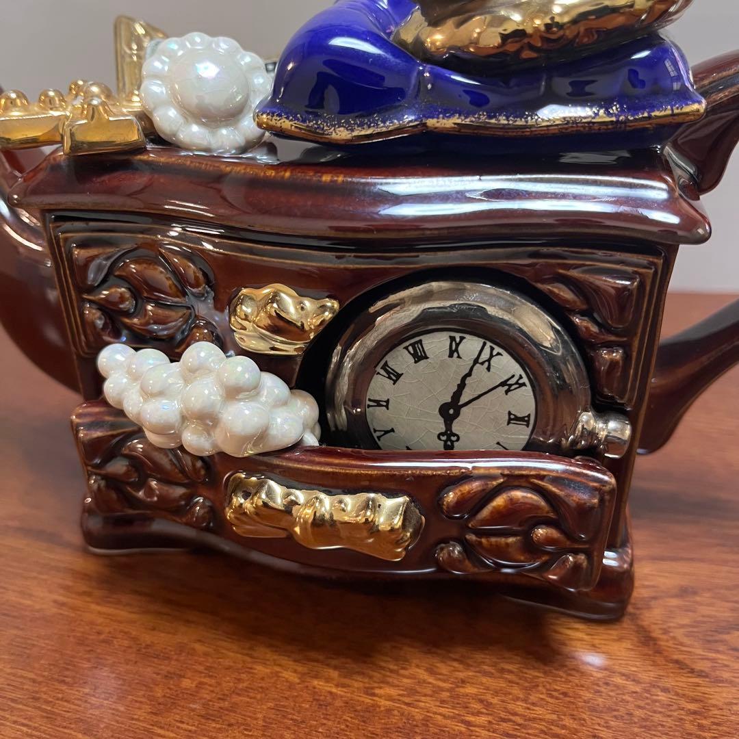 【超希少・美品】Paul Cardew ティーポット型 ジュエリーボックス英国製