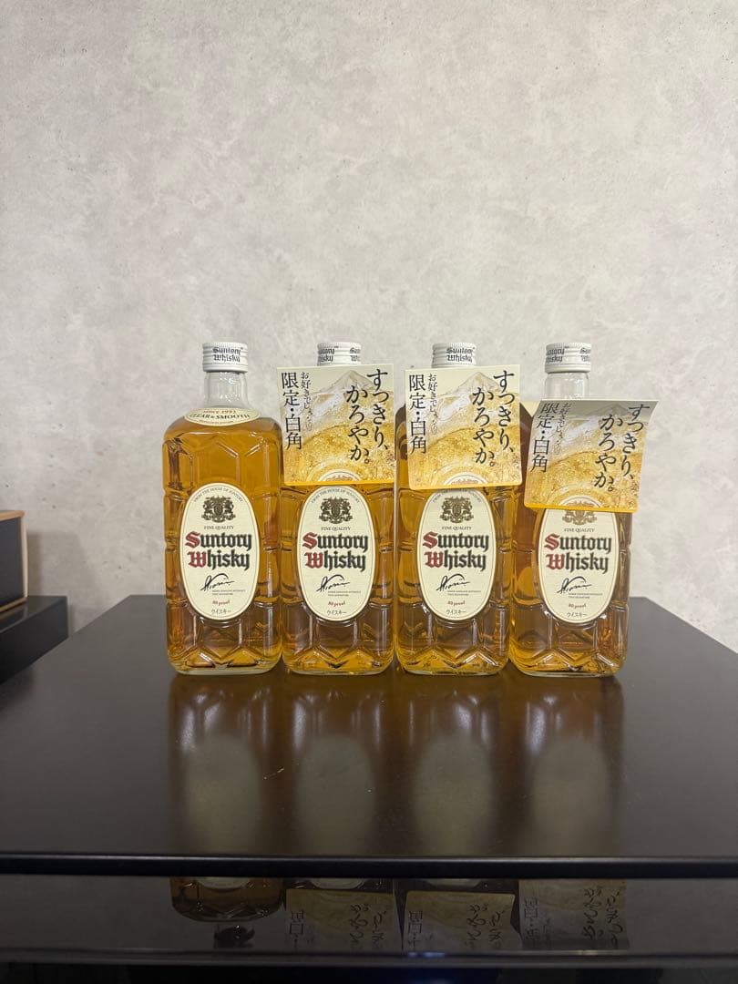 ぱ*ン様 白角　Suntory Whisky 4本セット