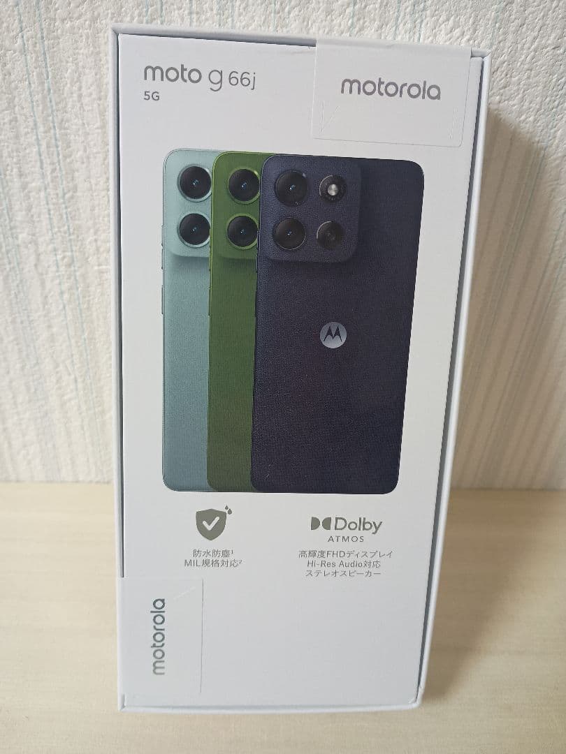 moto g 66j 5G SIMフリー 新品未開封 ディルグリーン