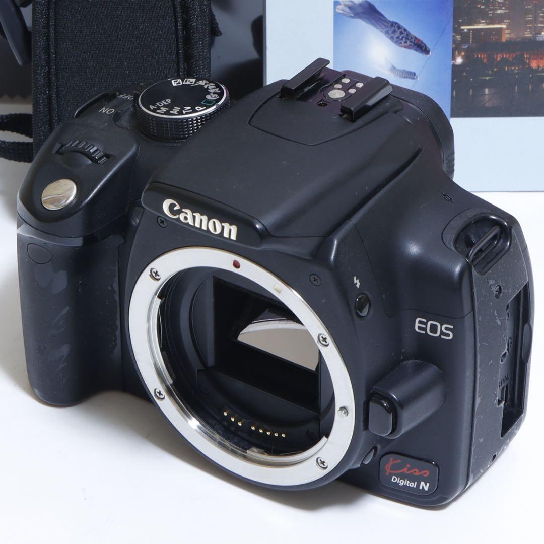 ★スマホに送れる一眼レフ★WiFi機能★キャノン EOS Kiss Nセット♪