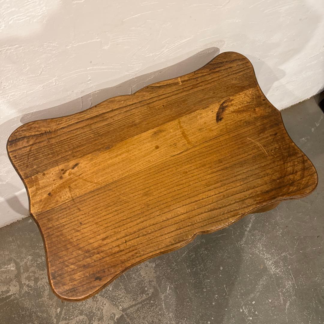 ヴィンテージ　木製サイドテーブル