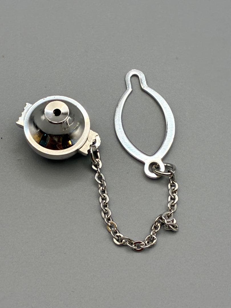 2cm タサキ　本真珠　マベパール　タイタックピン　美品