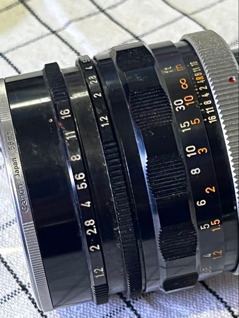 Canonflex RM 2台+レンズ58mm f1.2