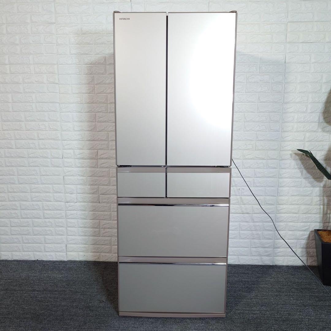 HITACHI 日立 冷蔵庫 R-HW60K(XN) 602L 大容量 A084
