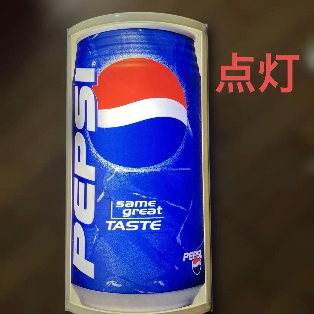ペプシコーラ　￼看板　非売品　電光掲示板　ネオンライト