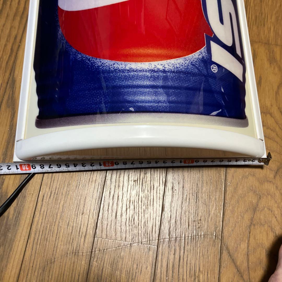 ペプシコーラ　￼看板　非売品　電光掲示板　ネオンライト