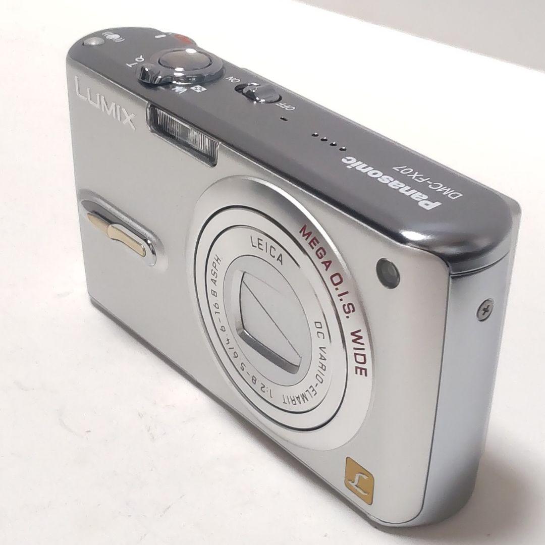 動作確認済み パナソニック LUMIX DMC-FX07 オールドコンデジ