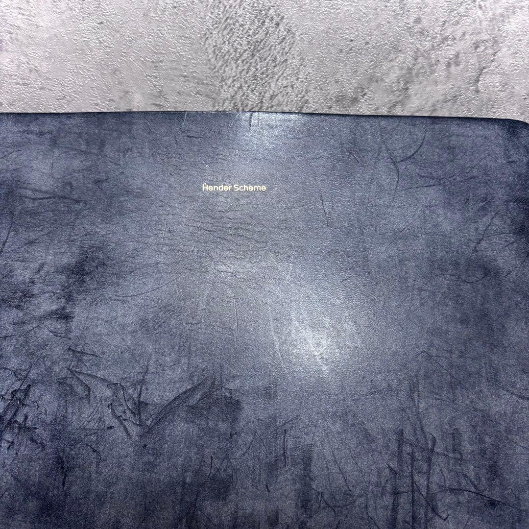 【二次流通極少品！】エンダースキーマ タブレットケース ブライドルレザー グレー