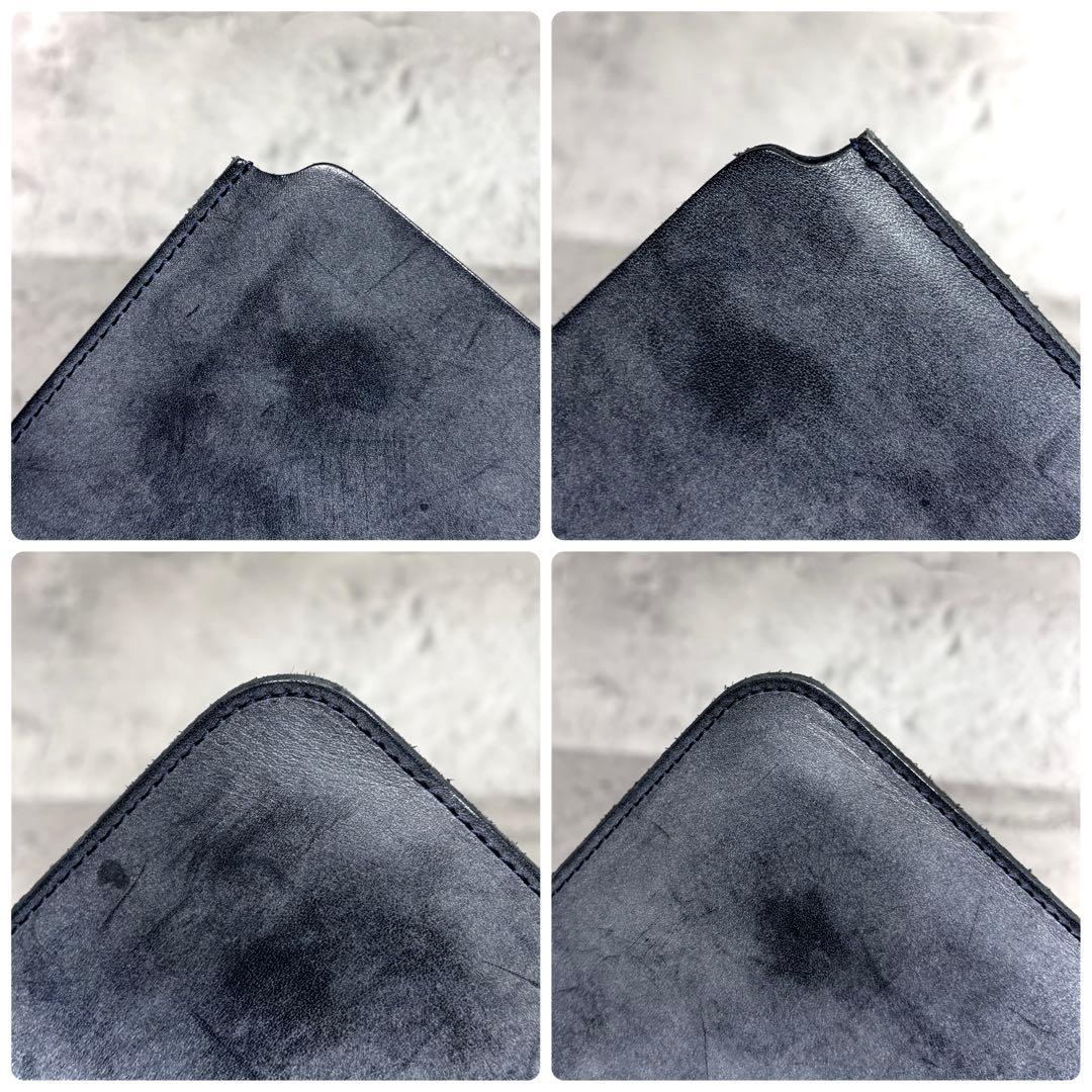 【二次流通極少品！】エンダースキーマ タブレットケース ブライドルレザー グレー