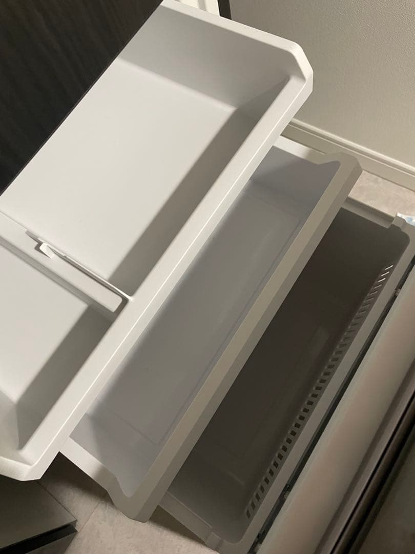 【美品】AQUA 2ドア冷蔵庫 （2025年製・ウッドブラック）