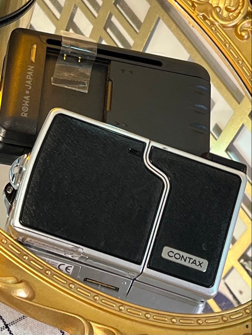 CONTAX U4R ブラック Carl Zeiss テッサー搭載 動作確認済