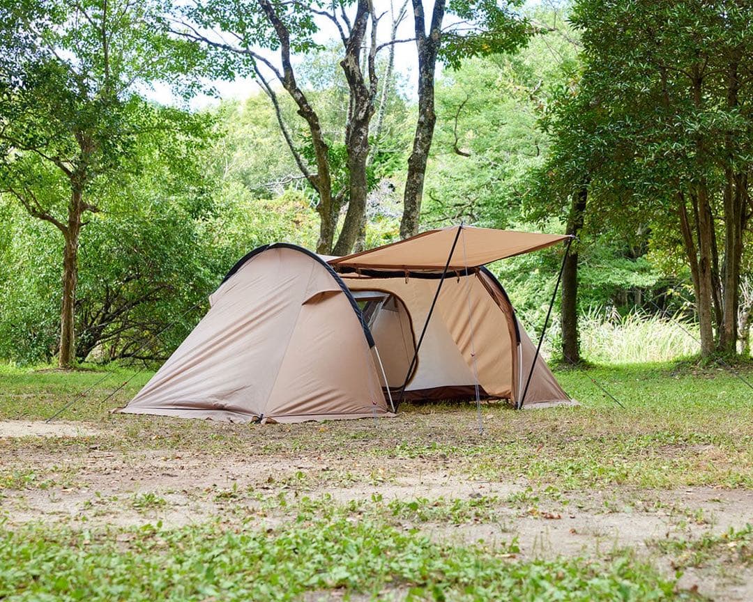 TWIN ARCH SOLO TENT ベージュ 1人用