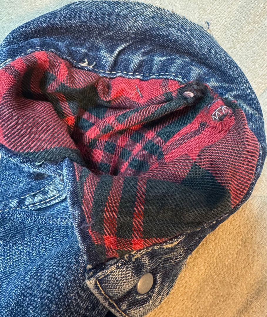 RRL 三つ星 デニムジャケット USA製　ダブルアールエル