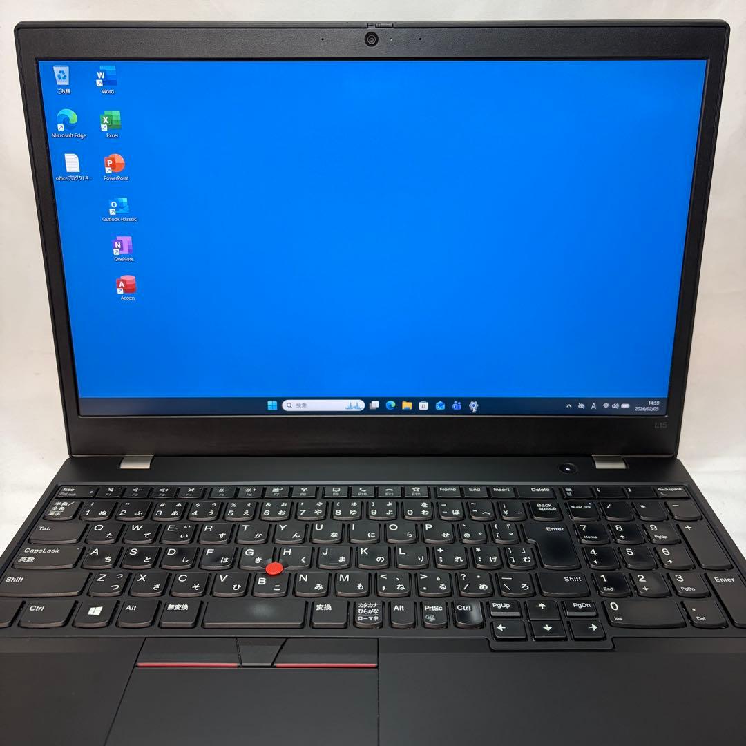 美品 ThinkPad L15 第10世代 i5 8GB 15.6型 フルHD