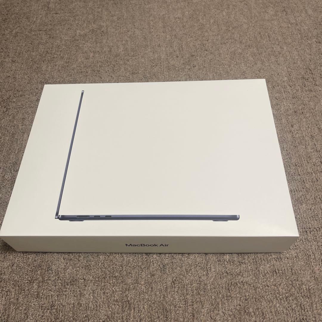 M2 MacBook Air 15インチ メモリ24GB ストレージ512GB