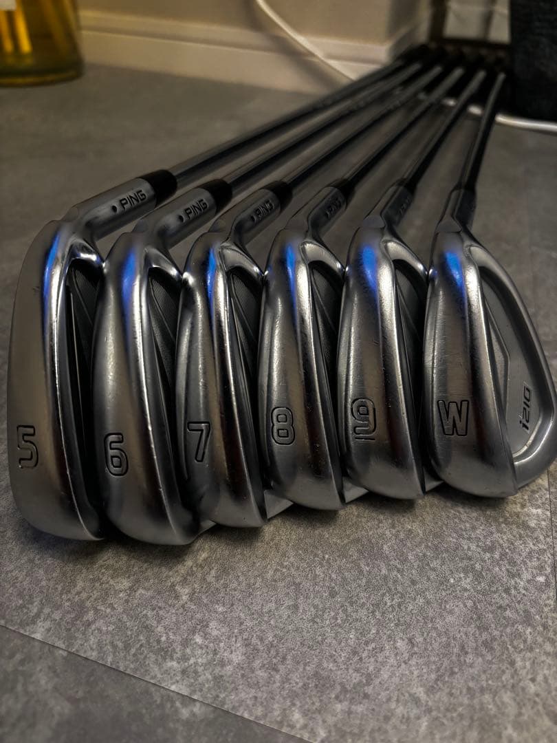【美品】PING i210 アイアン 6本(5-W) 950GH neo (S)