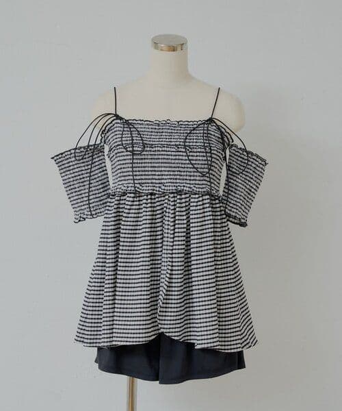 chico シャーリングオフショル3点セット