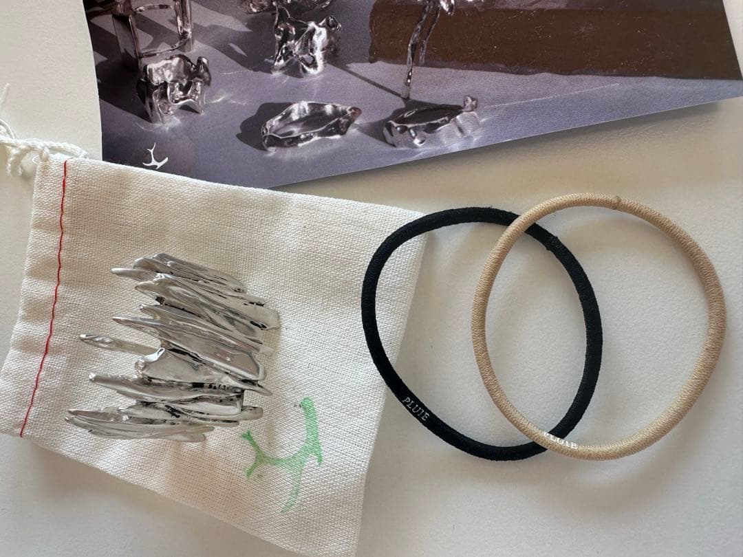 PLUIE-プリュイ- ヘアピアス　シャッタードM→3/10~更に値下げ！