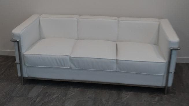 LC2風　3人掛けソファー