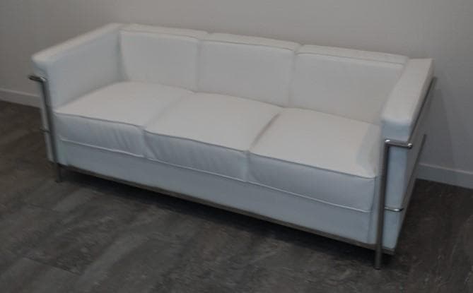 LC2風　3人掛けソファー